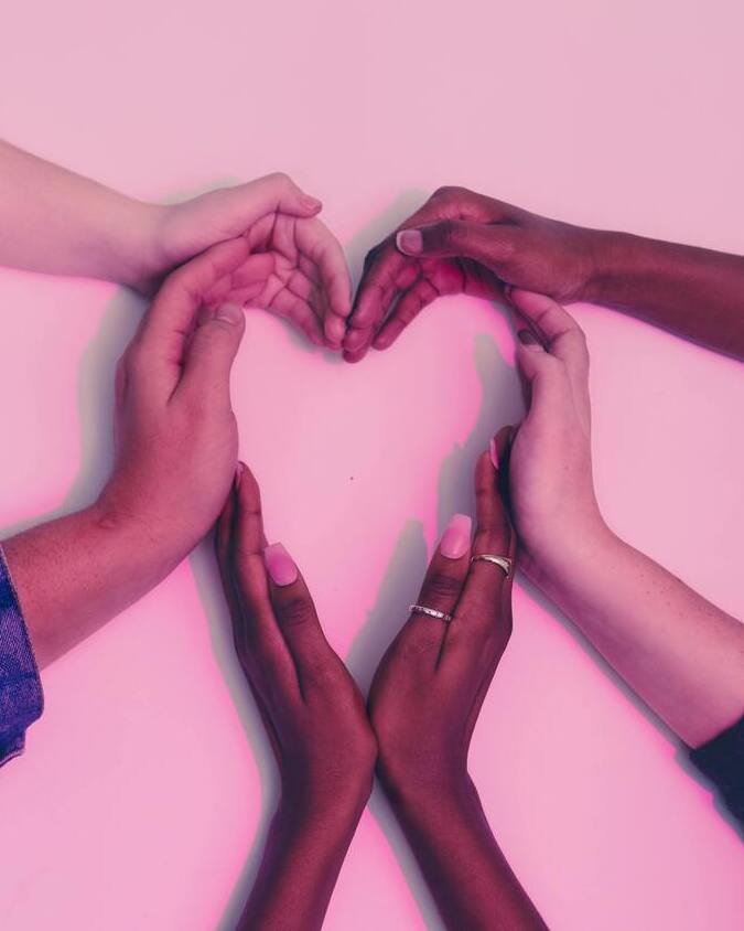 Hand in Heart Shape